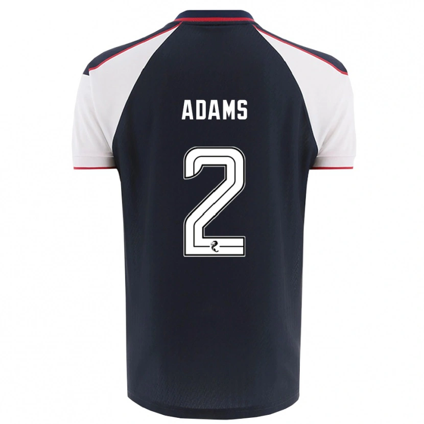 Danxen Barn Keelan Adams #2 Marin Vit Hemmatröja Matchtröjor 2025/26 Tröjor T-Tröja