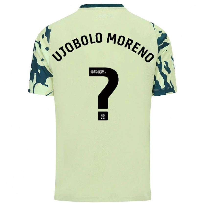 Danxen Barn Sergeant Moreno #0 Mörkgrön Bortatröja Matchtröjor 2025/26 Tröjor T-Tröja