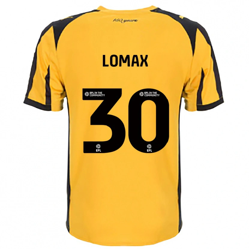 Danxen Barn Ben Lomax #30 Orange Svart Bortatröja Matchtröjor 2025/26 Tröjor T-Tröja