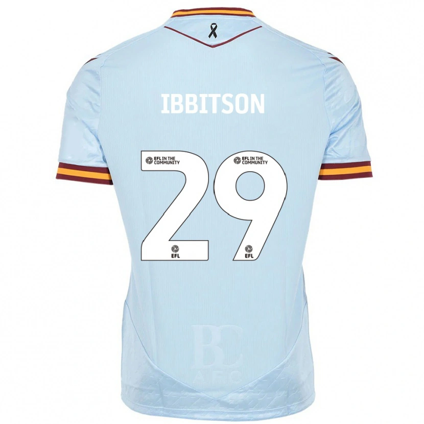 Danxen Barn Harry Ibbitson #29 Himmelsblå Bortatröja Matchtröjor 2025/26 Tröjor T-Tröja