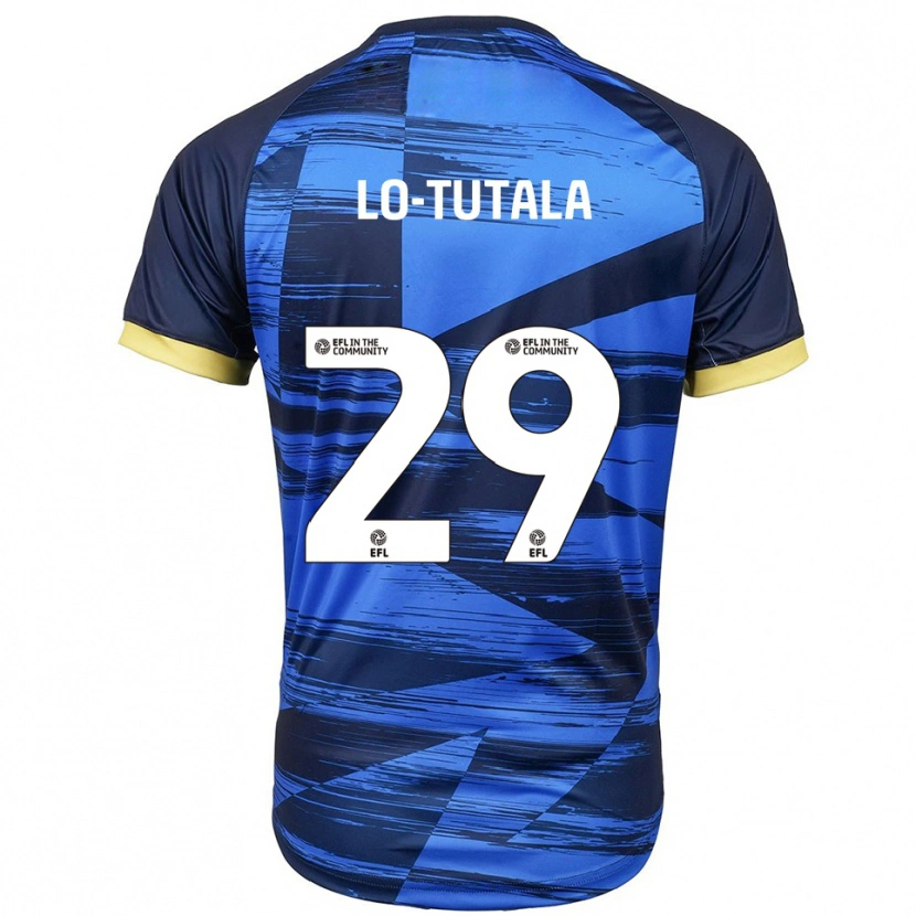 Danxen Barn Thimothée Lo-Tutala #29 Blå Marin Bortatröja Matchtröjor 2025/26 Tröjor T-Tröja