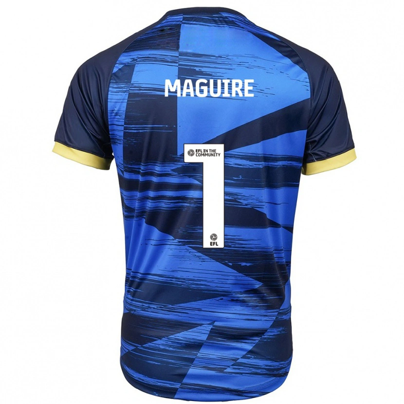 Danxen Barn Imogen Maguire #1 Blå Marin Bortatröja Matchtröjor 2025/26 Tröjor T-Tröja