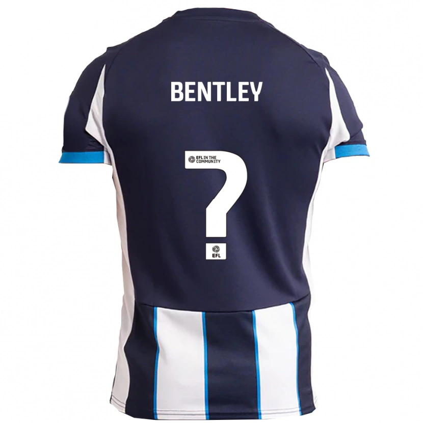 Danxen Barn Kenzie Bentley #0 Vit Marin Bortatröja Matchtröjor 2025/26 Tröjor T-Tröja