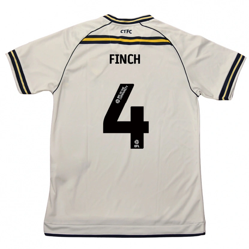 Danxen Barn Holly Finch #4 Vit Marin Bortatröja Matchtröjor 2025/26 Tröjor T-Tröja