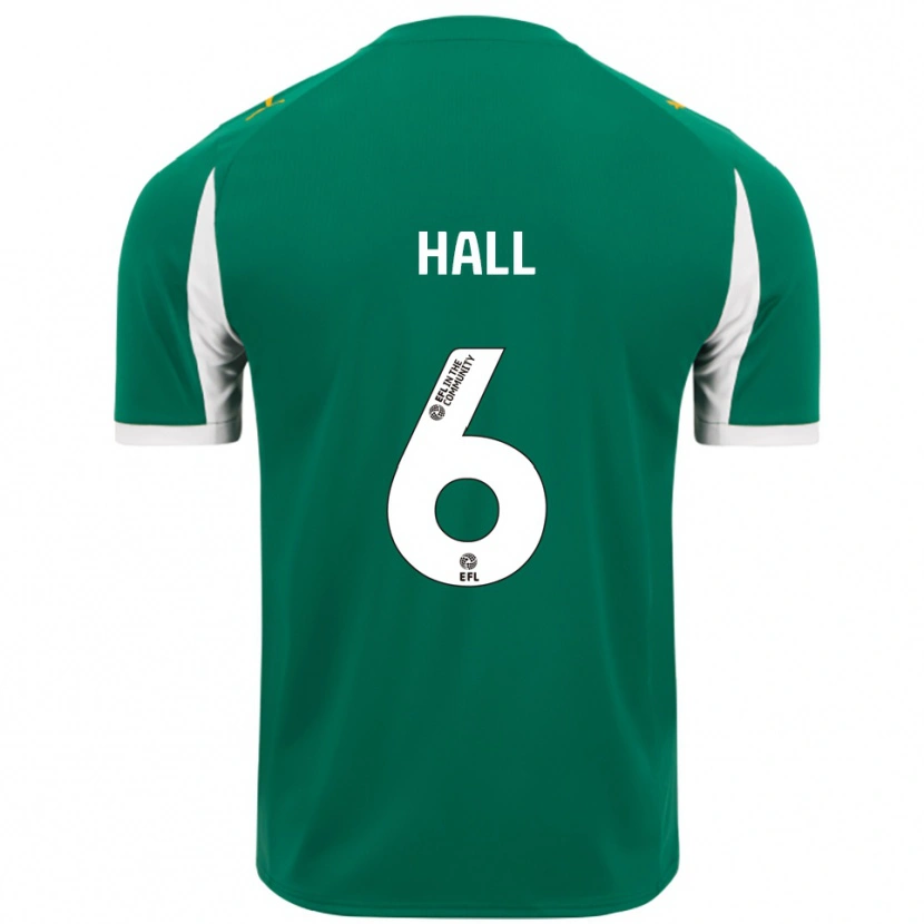 Danxen Barn Tyrese Hall #6 Grön Vit Bortatröja Matchtröjor 2025/26 Tröjor T-Tröja