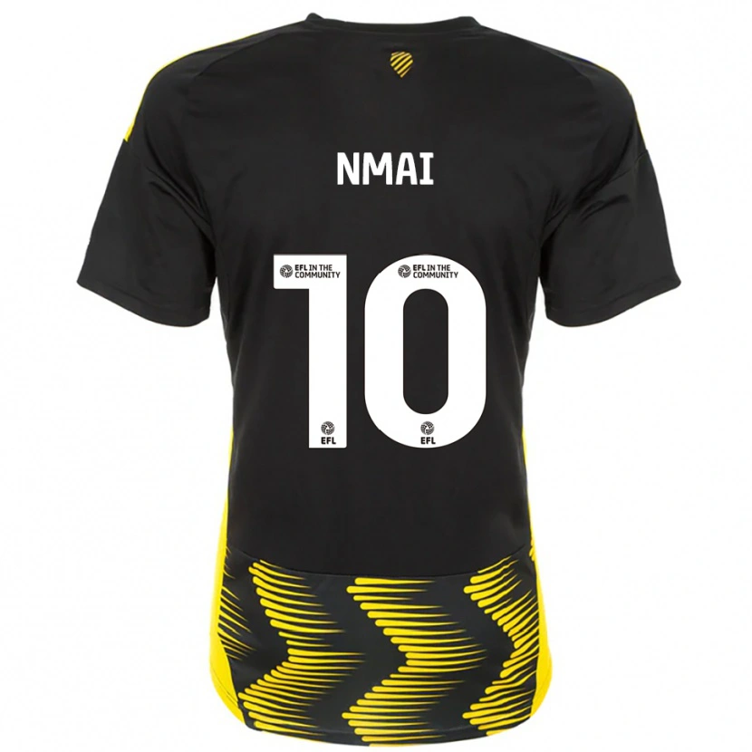 Danxen Barn Kelly Nmai #10 Svart Gul Bortatröja Matchtröjor 2025/26 Tröjor T-Tröja
