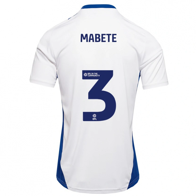 Danxen Barn Filozofe Mabete #3 Vit Blå Bortatröja Matchtröjor 2025/26 Tröjor T-Tröja