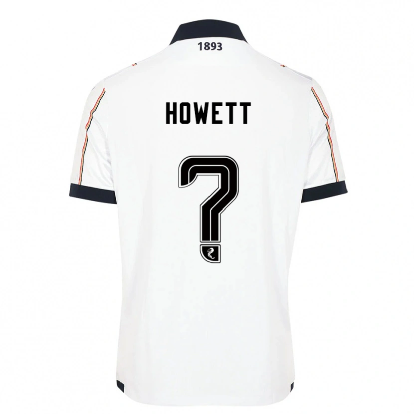 Danxen Barn Leo Howett #0 Vit Marin Röd Bortatröja Matchtröjor 2025/26 Tröjor T-Tröja