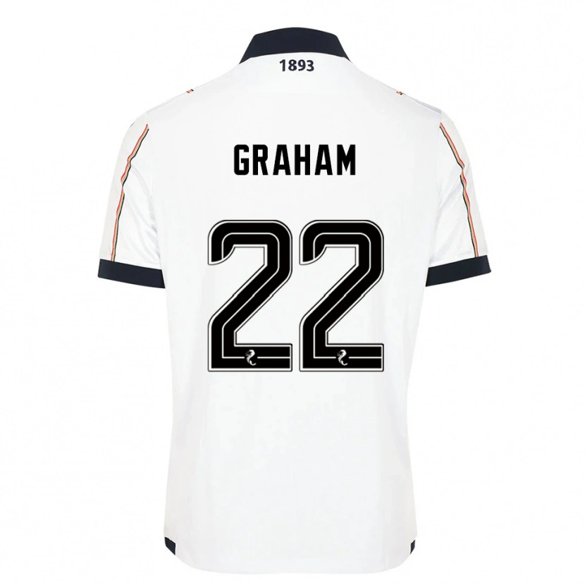Danxen Barn Luke Graham #22 Vit Marin Röd Bortatröja Matchtröjor 2025/26 Tröjor T-Tröja