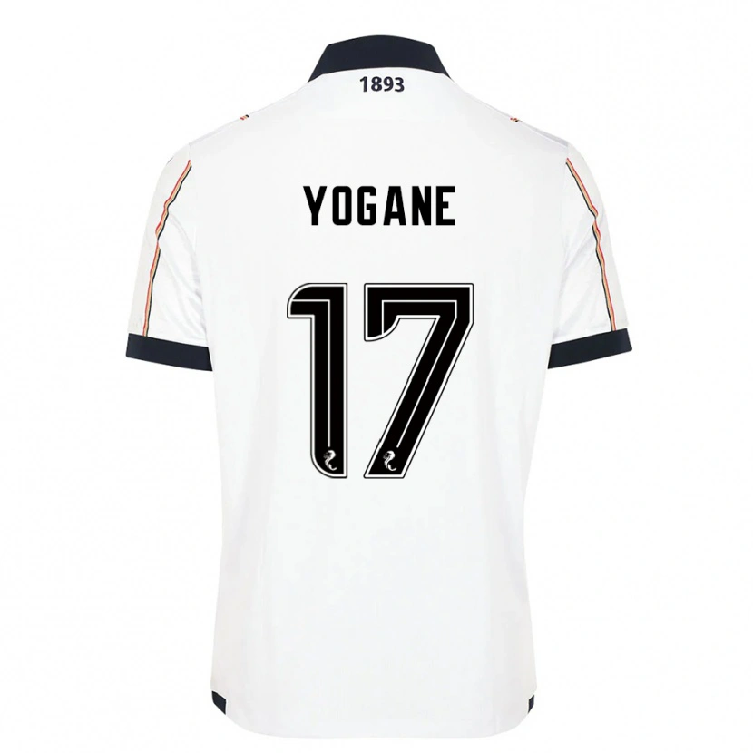 Danxen Barn Tony Yogane #17 Vit Marin Röd Bortatröja Matchtröjor 2025/26 Tröjor T-Tröja