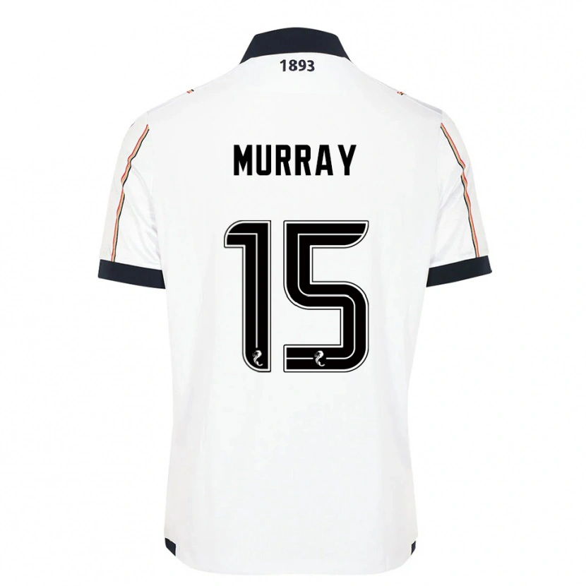 Danxen Barn Simon Murray #15 Vit Marin Röd Bortatröja Matchtröjor 2025/26 Tröjor T-Tröja