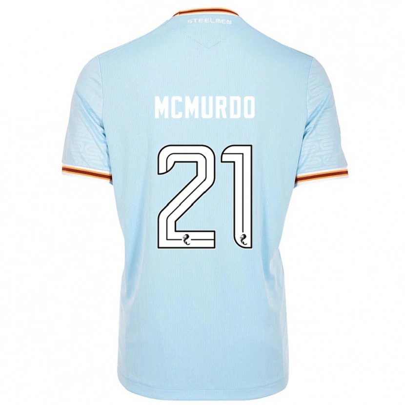 Danxen Barn Emma Mcmurdo #21 Himmelsblå Bortatröja Matchtröjor 2025/26 Tröjor T-Tröja