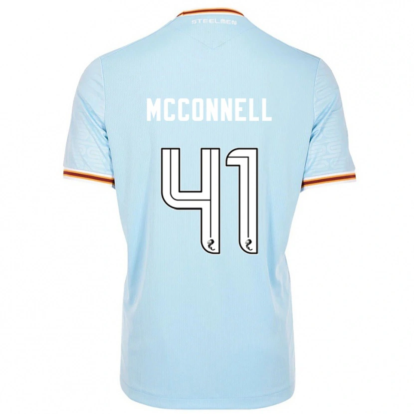 Danxen Barn Jack Mcconnell #41 Himmelsblå Bortatröja Matchtröjor 2025/26 Tröjor T-Tröja