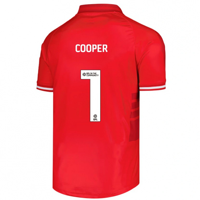 Danxen Män Murphy Cooper #1 Röd Vit Hemmatröja Matchtröjor 2025/26 Tröjor T-Tröja