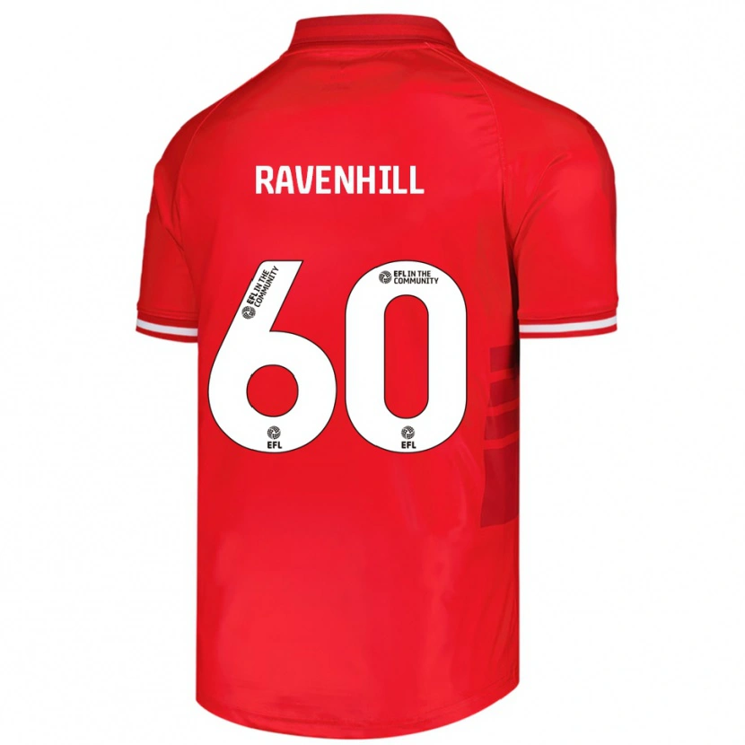 Danxen Män Rogan Ravenhill #60 Röd Vit Hemmatröja Matchtröjor 2025/26 Tröjor T-Tröja