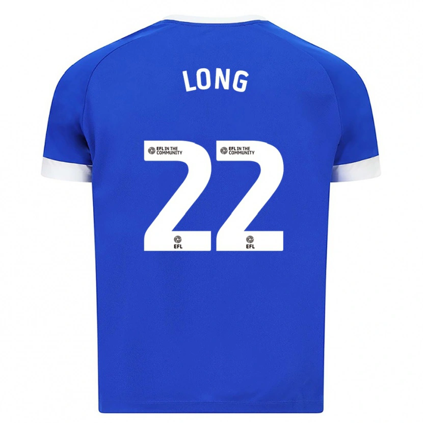 Danxen Män Amy Long #22 Blå Vit Hemmatröja Matchtröjor 2025/26 Tröjor T-Tröja