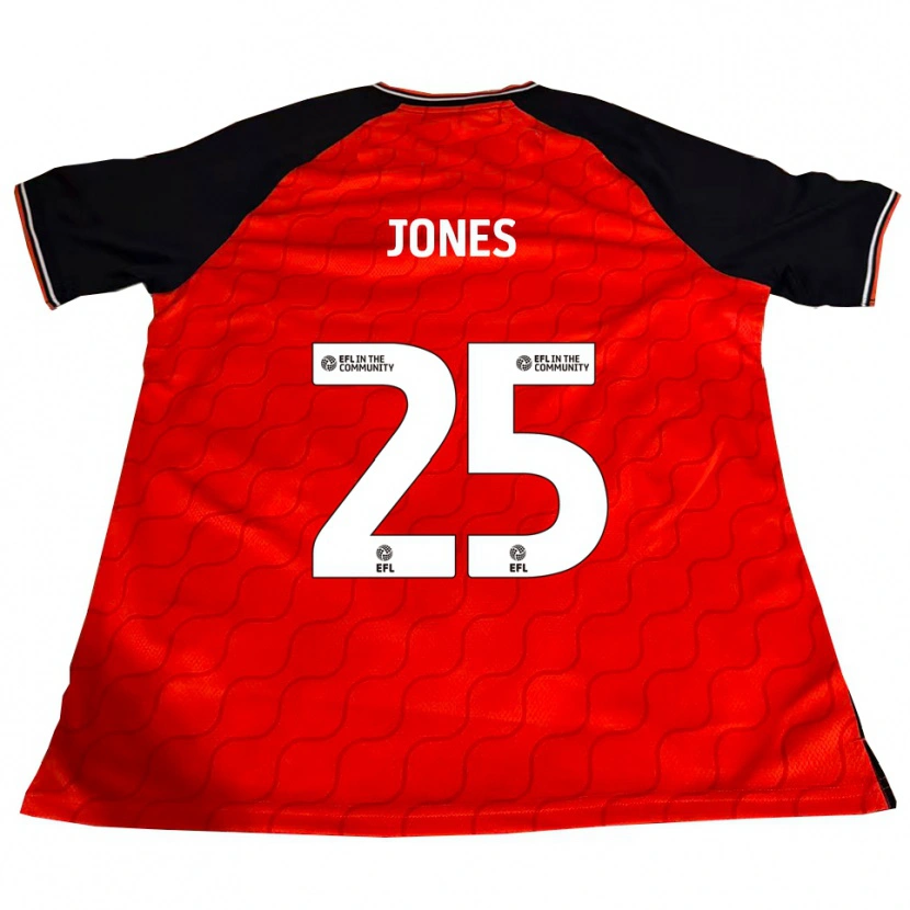 Danxen Män Isaiah Jones #25 Orange Svart Vit Hemmatröja Matchtröjor 2025/26 Tröjor T-Tröja