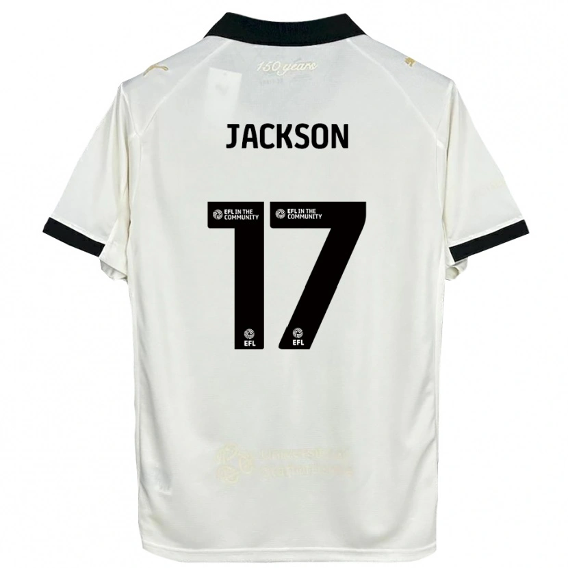Danxen Män Freya Jackson #17 Off-White Svart Hemmatröja Matchtröjor 2025/26 Tröjor T-Tröja