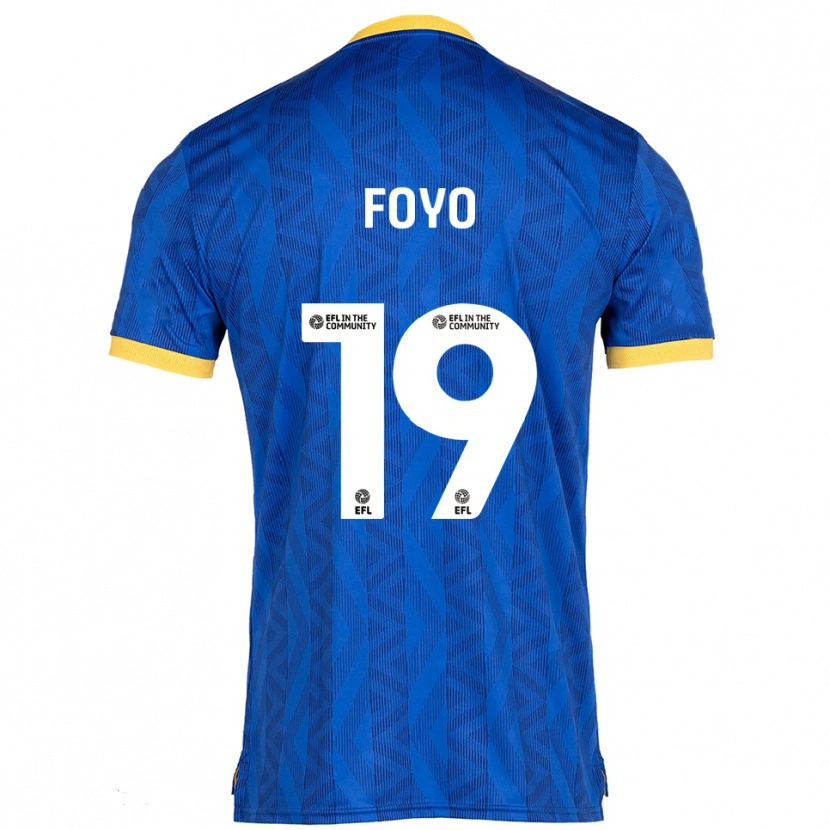 Danxen Män Osman Foyo #19 Marin Gul Hemmatröja Matchtröjor 2025/26 Tröjor T-Tröja