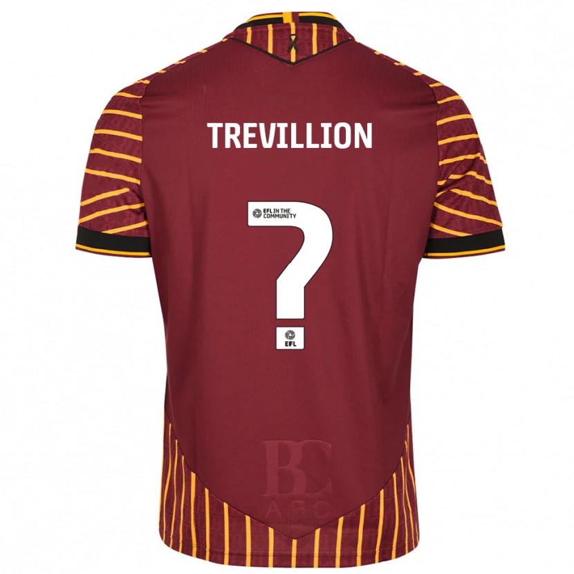 Danxen Män Isabella Trevillion #0 Orange Vinröd Hemmatröja Matchtröjor 2025/26 Tröjor T-Tröja