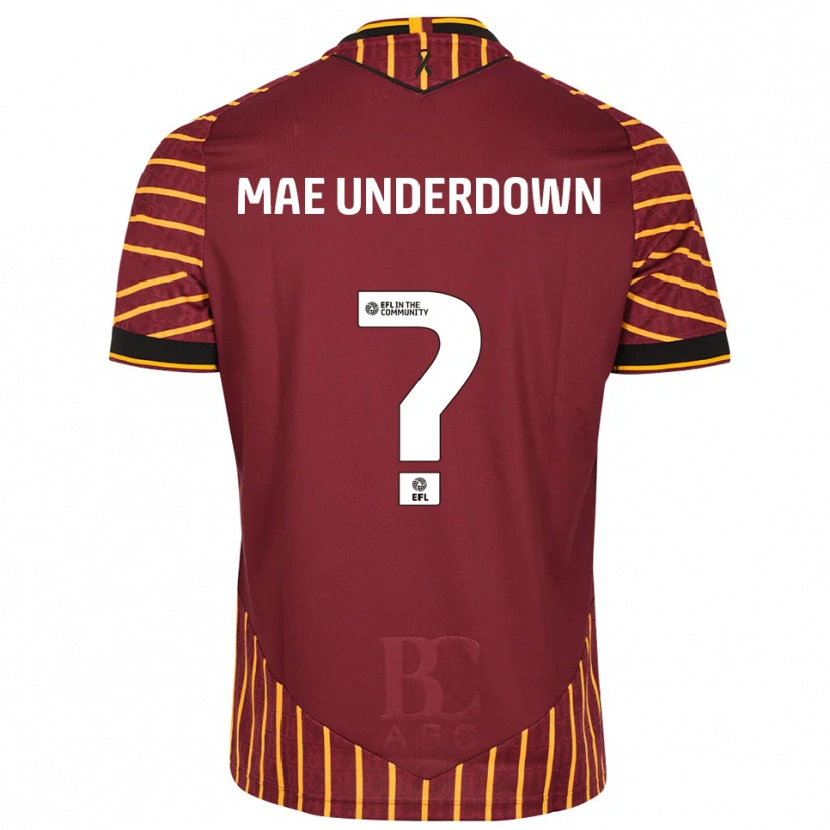 Danxen Män Kanisha Mae Underdown #0 Orange Vinröd Hemmatröja Matchtröjor 2025/26 Tröjor T-Tröja