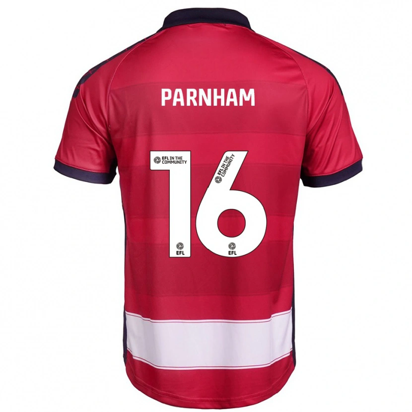 Danxen Män Arianne Parnham #16 Röd Vit Hemmatröja Matchtröjor 2025/26 Tröjor T-Tröja
