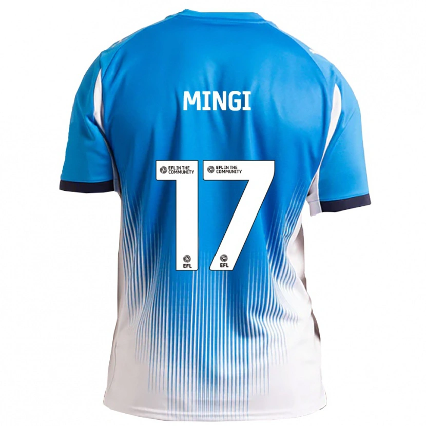 Danxen Män Jay Mingi #17 Blå Vit Hemmatröja Matchtröjor 2025/26 Tröjor T-Tröja