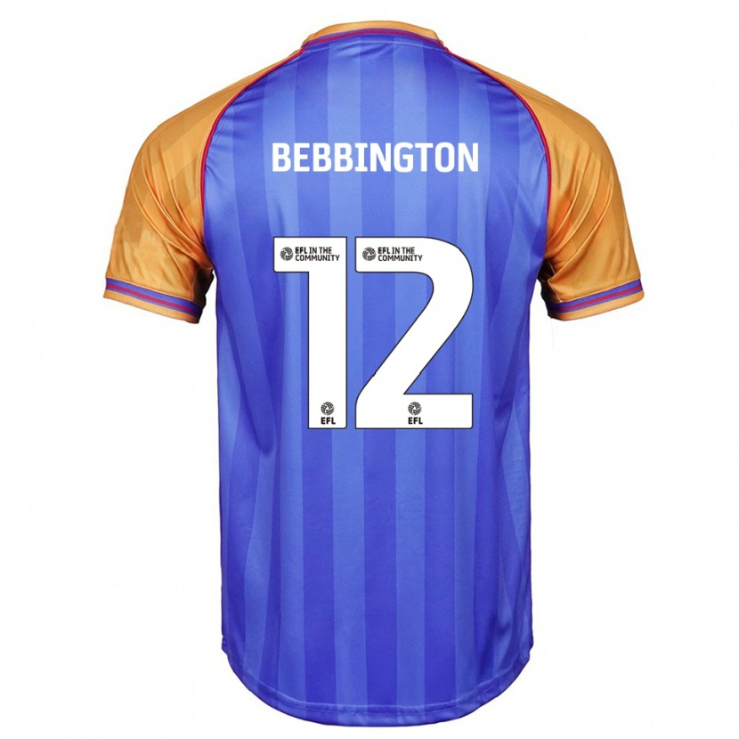 Danxen Män Kimberley Bebbington #12 Blå Orange Hemmatröja Matchtröjor 2025/26 Tröjor T-Tröja