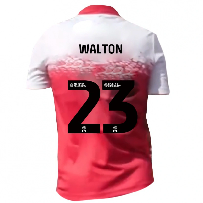 Danxen Män Tyler Walton #23 Rött Vitt Hemmatröja Matchtröjor 2025/26 Tröjor T-Tröja