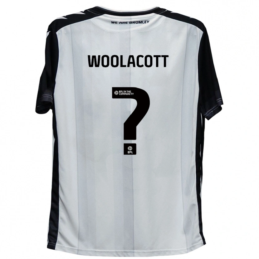 Danxen Män Olivia Woolacott #0 Vit Svart Hemmatröja Matchtröjor 2025/26 Tröjor T-Tröja