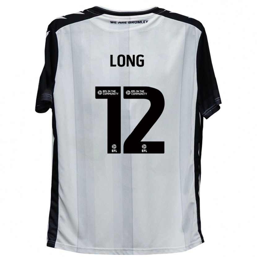 Danxen Män Sam Long #12 Vit Svart Hemmatröja Matchtröjor 2025/26 Tröjor T-Tröja