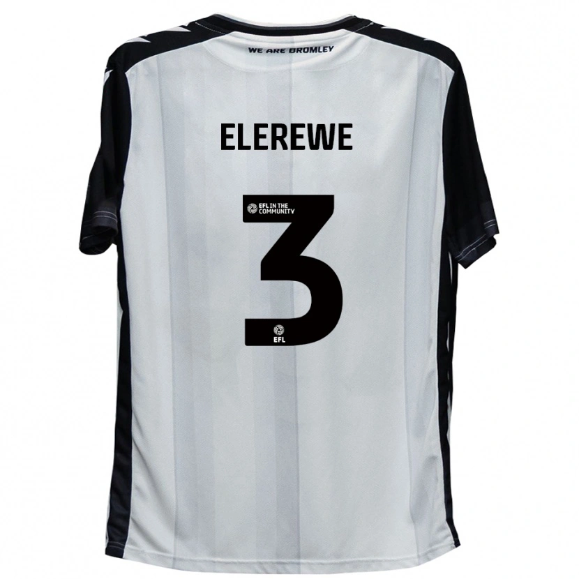 Danxen Män Deji Elerewe #3 Vit Svart Hemmatröja Matchtröjor 2025/26 Tröjor T-Tröja