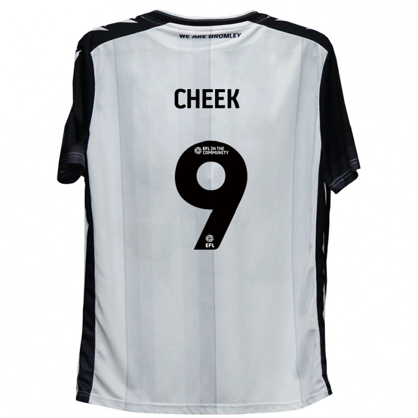 Danxen Män Michael Cheek #9 Vit Svart Hemmatröja Matchtröjor 2025/26 Tröjor T-Tröja
