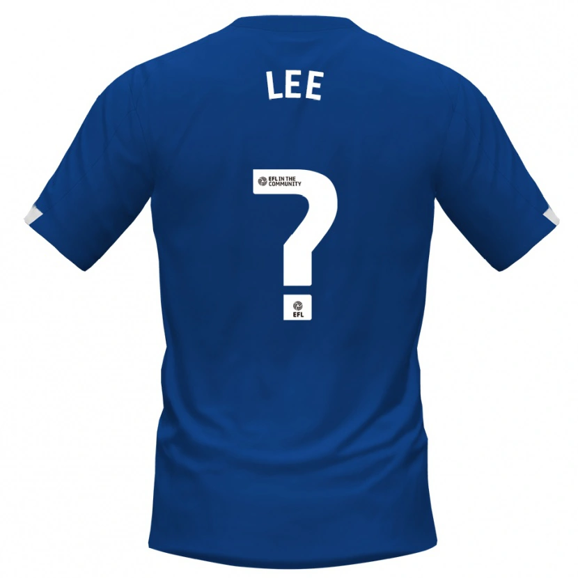 Danxen Män Katelin Lee #0 Blå Vit Hemmatröja Matchtröjor 2025/26 Tröjor T-Tröja