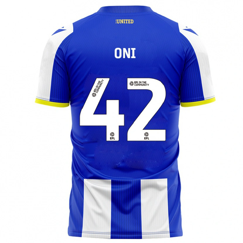 Danxen Män Milton Oni #42 Blå Vit Hemmatröja Matchtröjor 2025/26 Tröjor T-Tröja