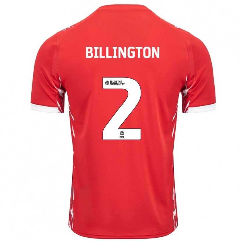 Danxen Män Lewis Billington #2 Röd Vit Hemmatröja Matchtröjor 2025/26 Tröjor T-Tröja