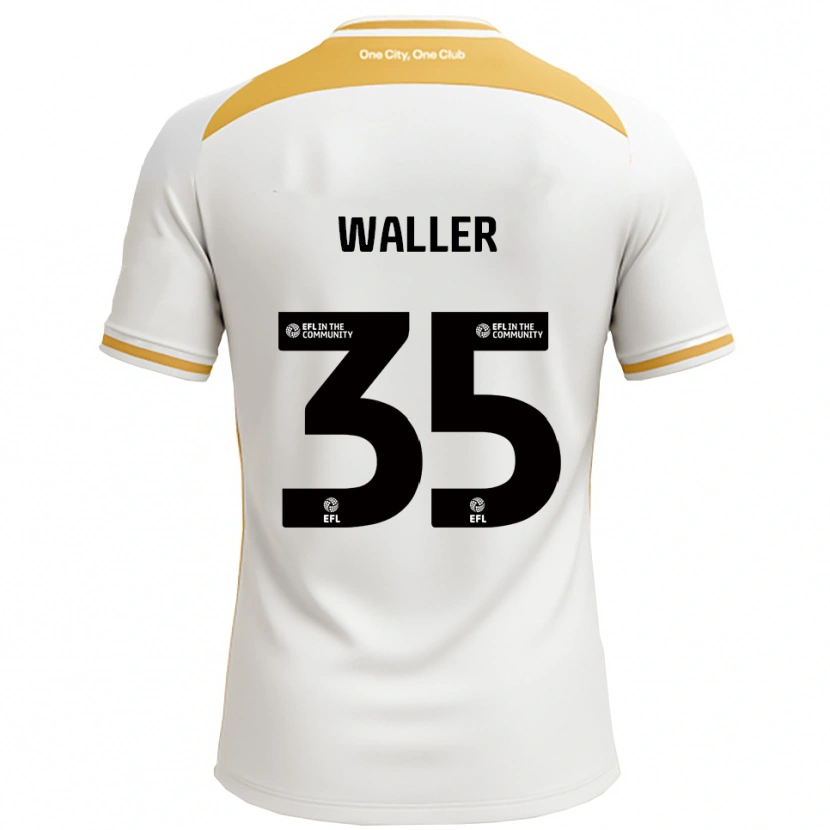 Danxen Män Charlie Waller #35 Vit Guld Hemmatröja Matchtröjor 2025/26 Tröjor T-Tröja