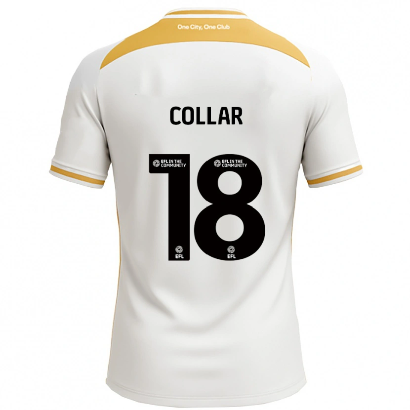 Danxen Män Will Collar #18 Vit Guld Hemmatröja Matchtröjor 2025/26 Tröjor T-Tröja