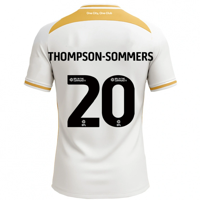 Danxen Män Kane Thompson-Sommers #20 Vit Guld Hemmatröja Matchtröjor 2025/26 Tröjor T-Tröja