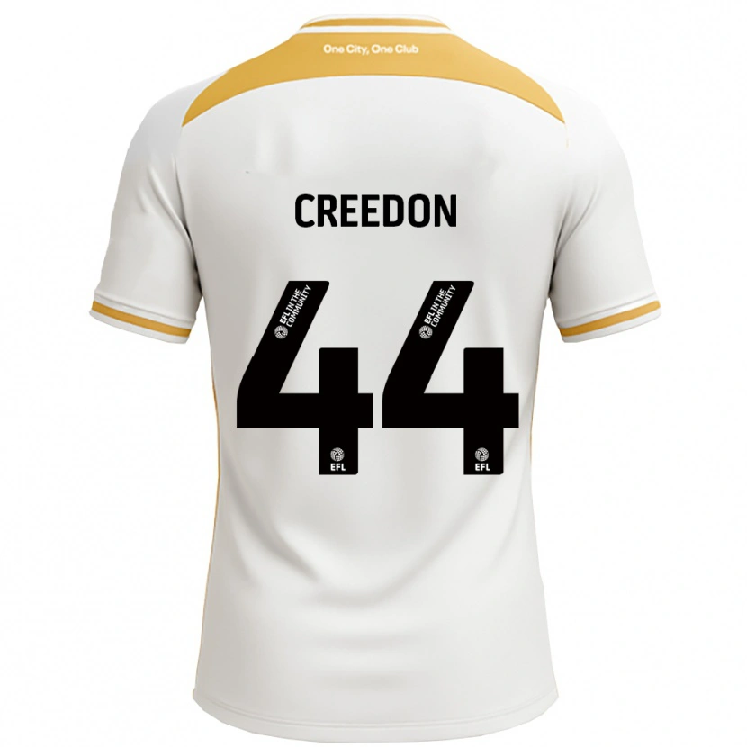 Danxen Män Erin Creedon #44 Vit Guld Hemmatröja Matchtröjor 2025/26 Tröjor T-Tröja