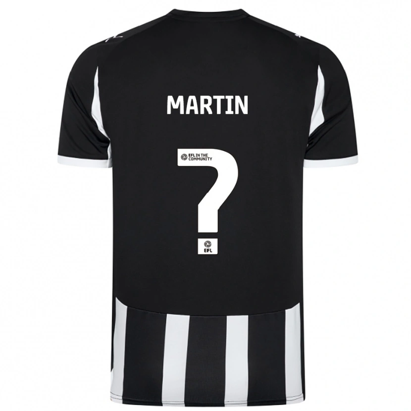 Danxen Män Ellis Martin #0 Svart Vit Hemmatröja Matchtröjor 2025/26 Tröjor T-Tröja