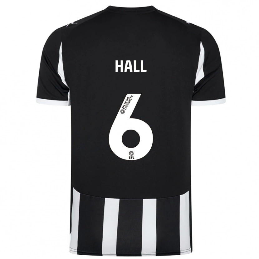 Danxen Män Tyrese Hall #6 Svart Vit Hemmatröja Matchtröjor 2025/26 Tröjor T-Tröja