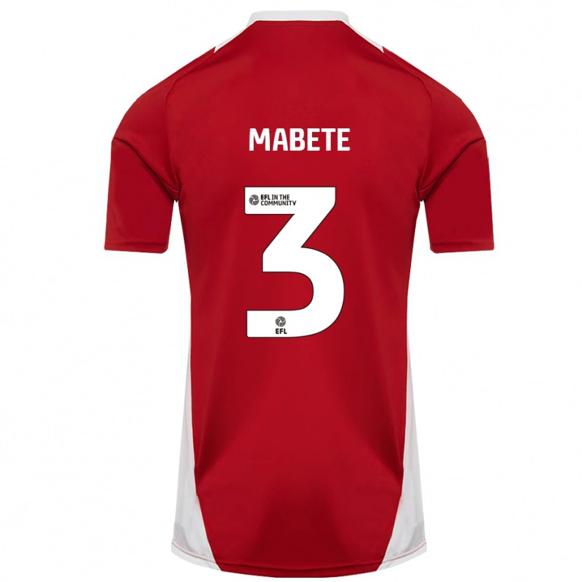 Danxen Män Filozofe Mabete #3 Röd Vit Guld Hemmatröja Matchtröjor 2025/26 Tröjor T-Tröja