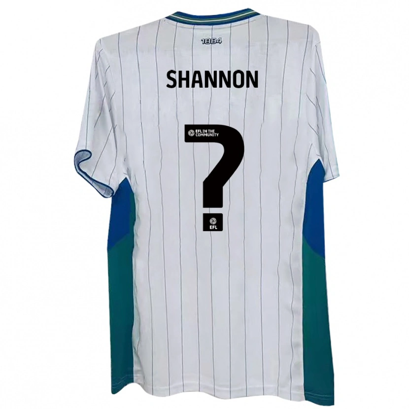 Danxen Män Amy Shannon #0 Vit Grön Blå Hemmatröja Matchtröjor 2025/26 Tröjor T-Tröja