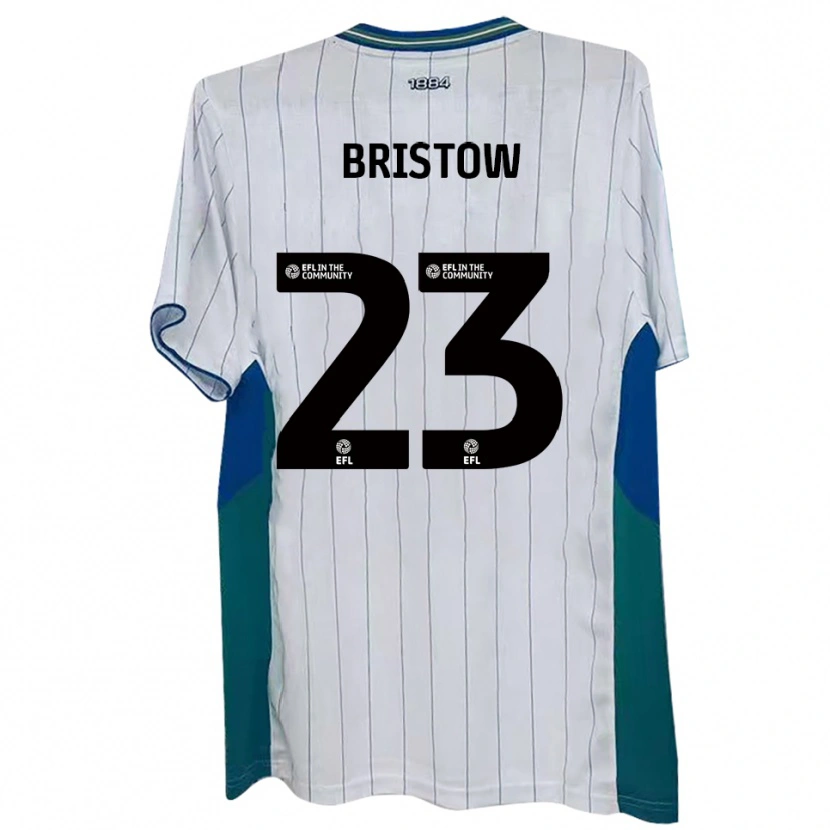Danxen Män Ethan Bristow #23 Vit Grön Blå Hemmatröja Matchtröjor 2025/26 Tröjor T-Tröja
