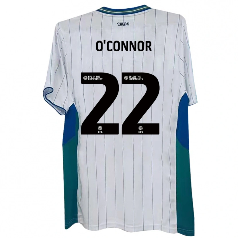 Danxen Män Lee O'connor #22 Vit Grön Blå Hemmatröja Matchtröjor 2025/26 Tröjor T-Tröja