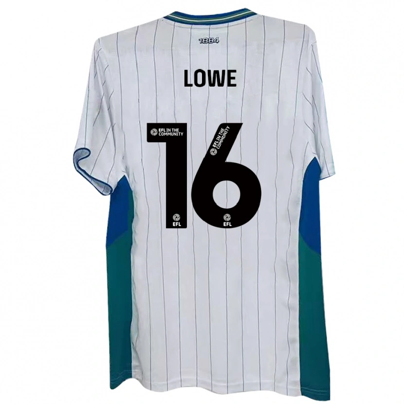 Danxen Män Jason Lowe #16 Vit Grön Blå Hemmatröja Matchtröjor 2025/26 Tröjor T-Tröja