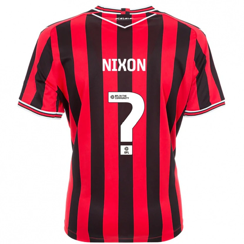 Danxen Män Freya Nixon #0 Röd Svart Hemmatröja Matchtröjor 2025/26 Tröjor T-Tröja