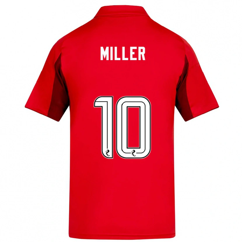 Danxen Män Darcie Miller #10 Röd Vinröd Hemmatröja Matchtröjor 2025/26 Tröjor T-Tröja