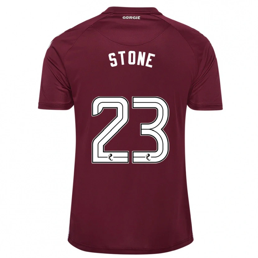 Danxen Män Harry Stone #23 Vinröd Vit Hemmatröja Matchtröjor 2025/26 Tröjor T-Tröja